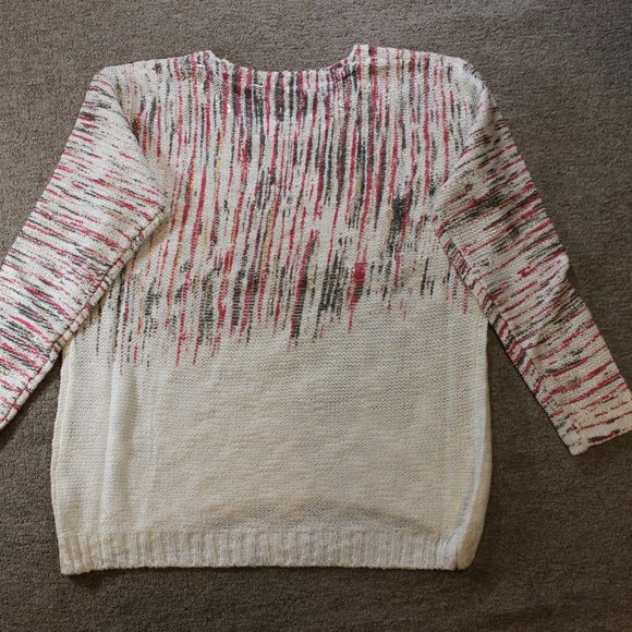 BRAND NEW LIKY Women Sweater, White, Size S - Picture 3 of 5
